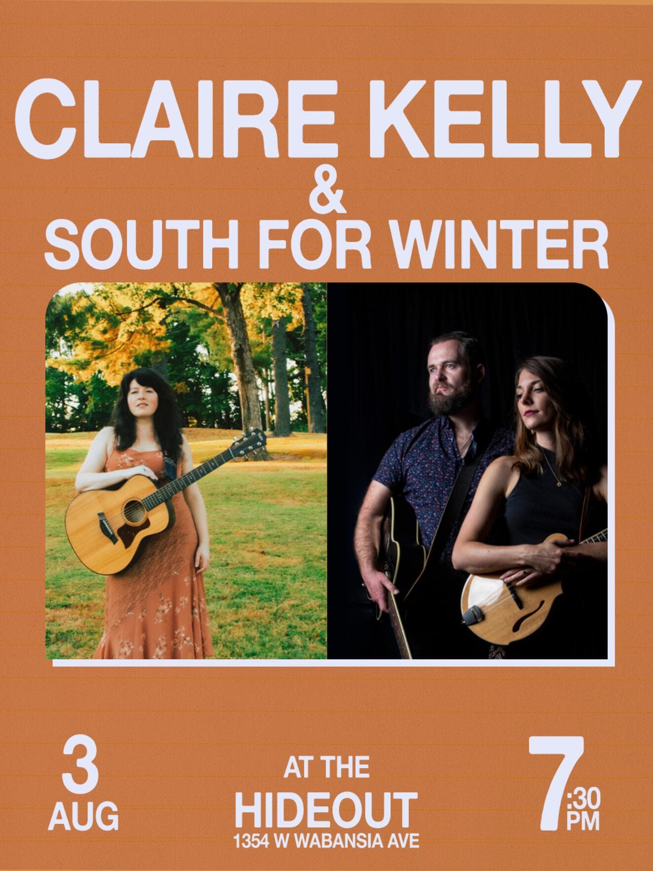 Claire Kelly and South For Winter